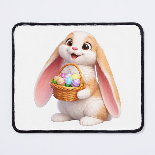 Item preview, English Lop Rabbit Easter Basket designed and sold by Sillytoe.