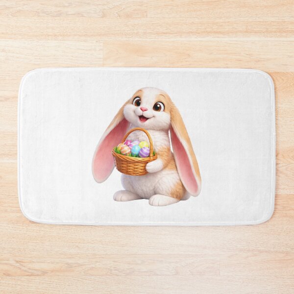 Item preview, English Lop Rabbit Easter Basket designed and sold by Sillytoe.