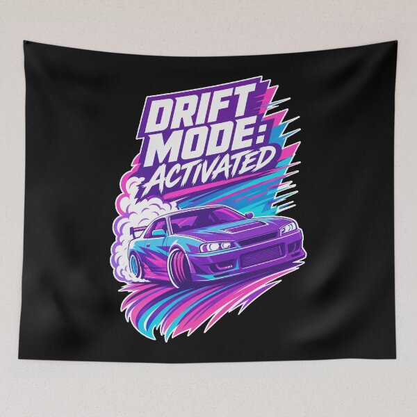 Item preview, Japanese Culture Drift Mode Activated JDM Eurobeat Racing designed and sold by Uglyandcute.