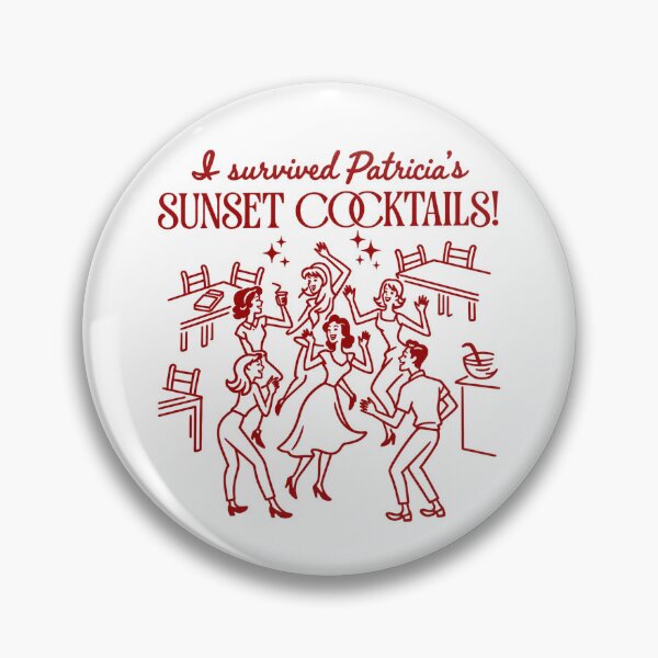 Item preview, Patricia's Sunset Cocktails Widow's Bay Halloween designed and sold by KelsterRandom.