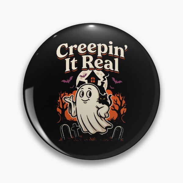Item preview, Creepin It Real Halloween Pun Funny Halloween Gift designed and sold by Say It With Ink.