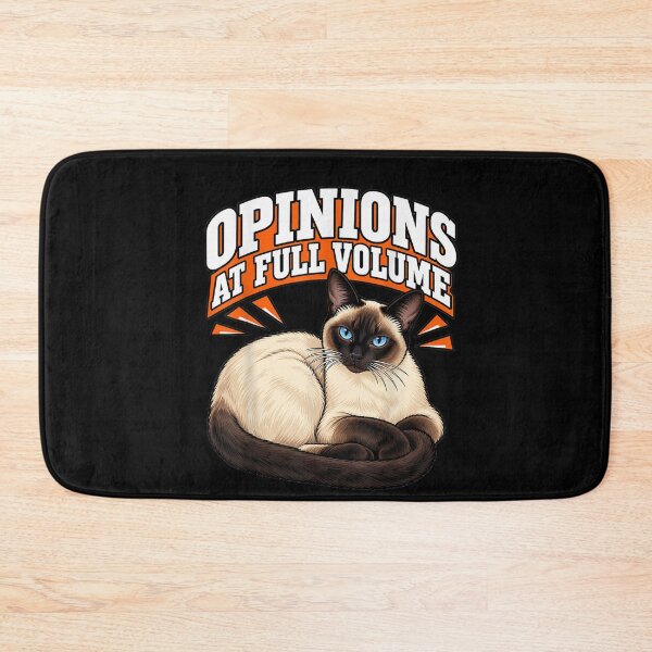Item preview, Siamese Cat Opinions At Full Volume Meezer Mom Funny designed and sold by LittleNhutton.