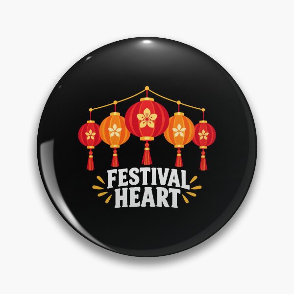 Item preview, Japanese Culture Festival Heart Lantern Matsuri Japanese Festival designed and sold by Uglyandcute.