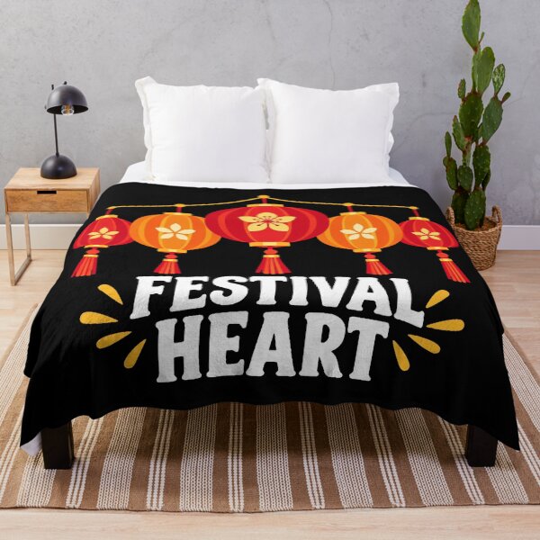 Item preview, Japanese Culture Festival Heart Lantern Matsuri Japanese Festival designed and sold by Uglyandcute.