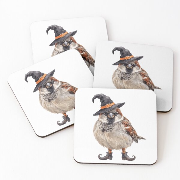 Item preview, Witchy Sparrow Halloween designed and sold by Tiffany Roy.