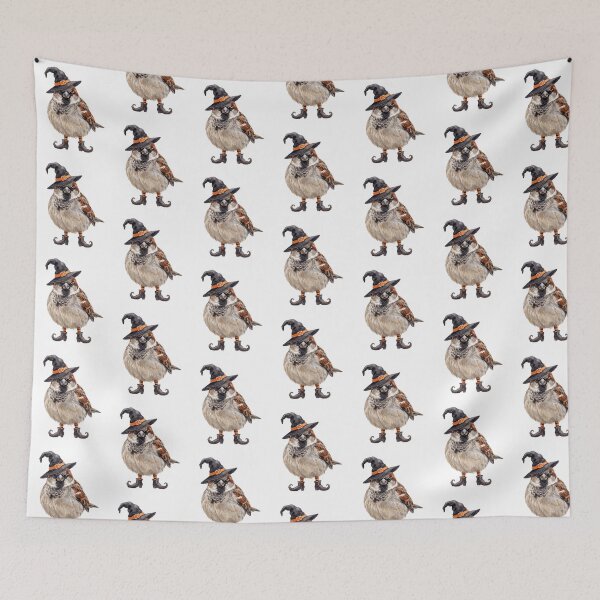 Item preview, Witchy Sparrow Halloween designed and sold by Tiffany Roy.