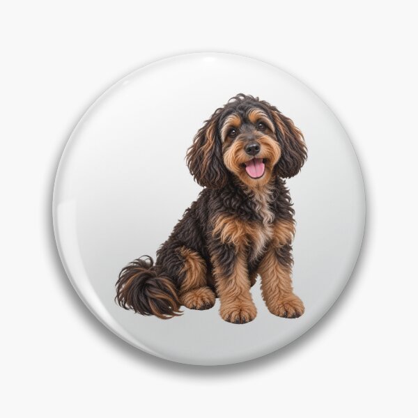 Item preview, Doxiepoo Dog black and tan designed and sold by BackgroundND.