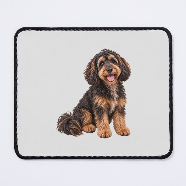 Item preview, Doxiepoo Dog black and tan designed and sold by BackgroundND.