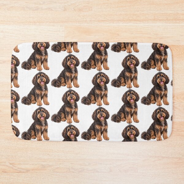 Item preview, Doxiepoo Dog black and tan designed and sold by BackgroundND.