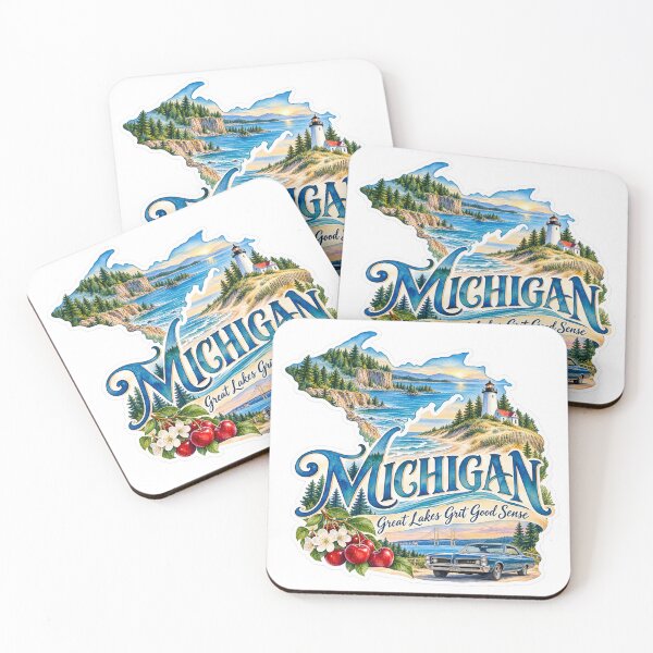 Item preview, Michigan Great Lakes Grit Good Sense designed and sold by Whimspired By Paxx.
