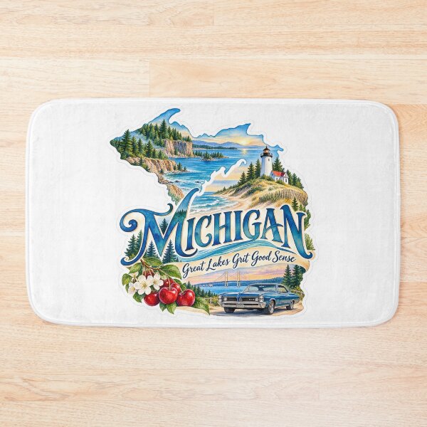 Item preview, Michigan Great Lakes Grit Good Sense designed and sold by Whimspired By Paxx.