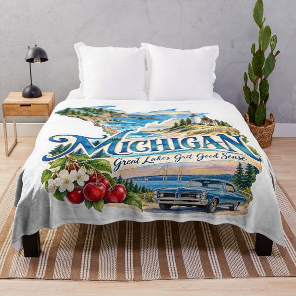 Item preview, Michigan Great Lakes Grit Good Sense designed and sold by Whimspired By Paxx.