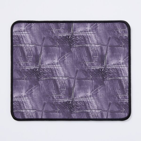 Item preview, Grunge Monochromatic Cross Abstract in Purple designed and sold by Artistestella.