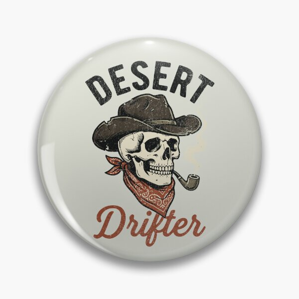 Item preview, Desert Drifter Cowboy Skull designed and sold by AwesomeBeyondLimits.