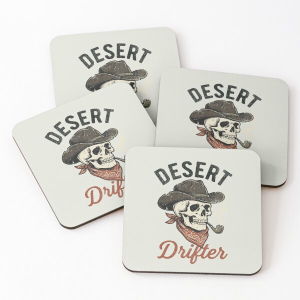 Item preview, Desert Drifter Cowboy Skull designed and sold by AwesomeBeyondLimits.