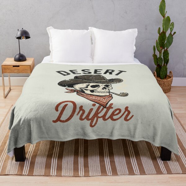 Item preview, Desert Drifter Cowboy Skull designed and sold by AwesomeBeyondLimits.