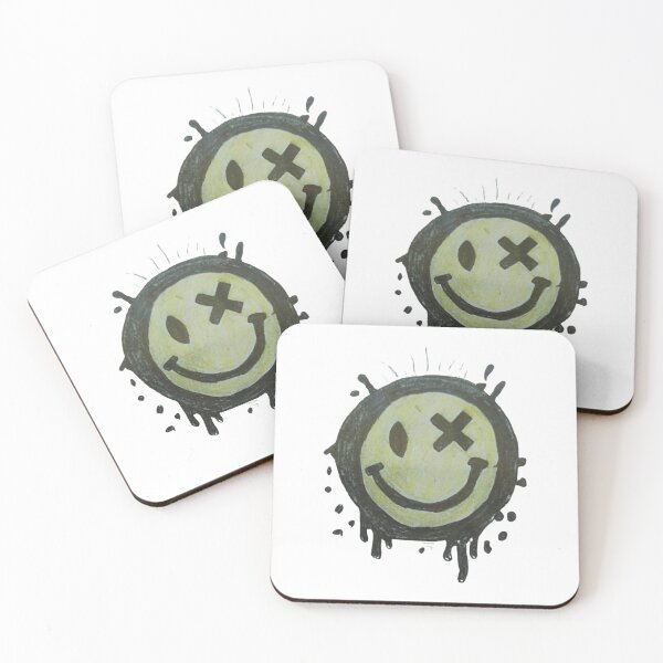 Item preview, Cool Smiley Face Funny Happy Retro Doodle Art designed and sold by SqshopDrawn.