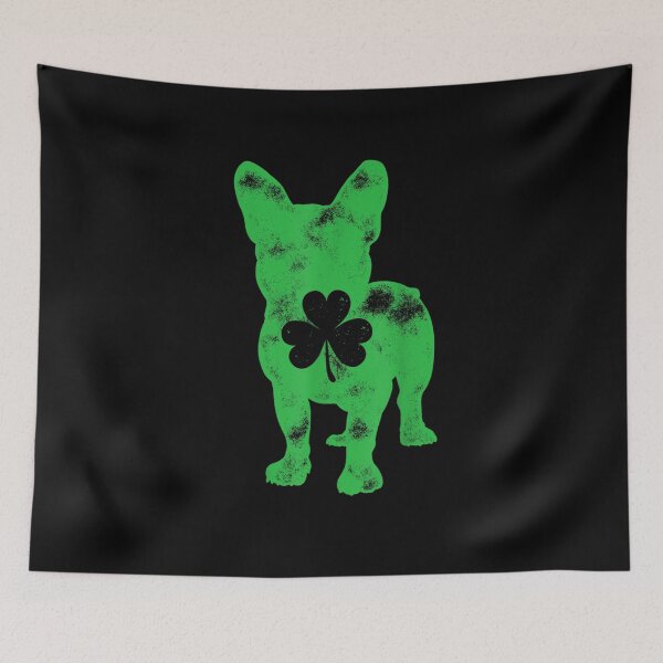 Item preview, Cute Green Dog Lucky Clover Shamrock Dog designed and sold by Aniverlia.