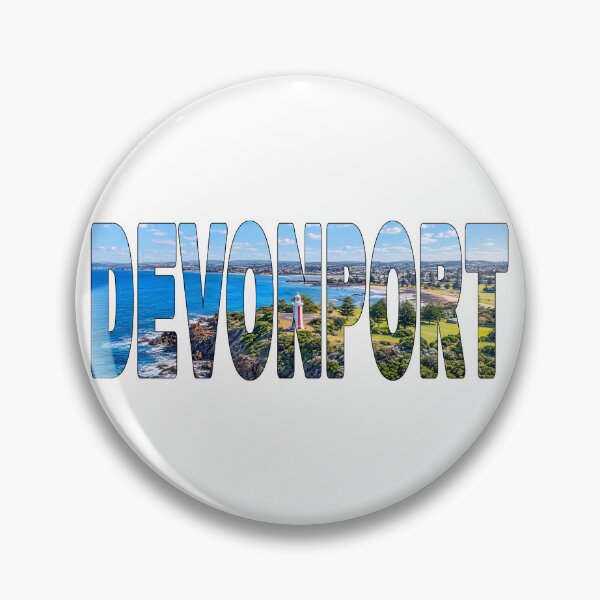 Item preview, DEVONPORT - Tasmania Australia Mersey Bluff Lighthouse City Background designed and sold by Adam Gormley.
