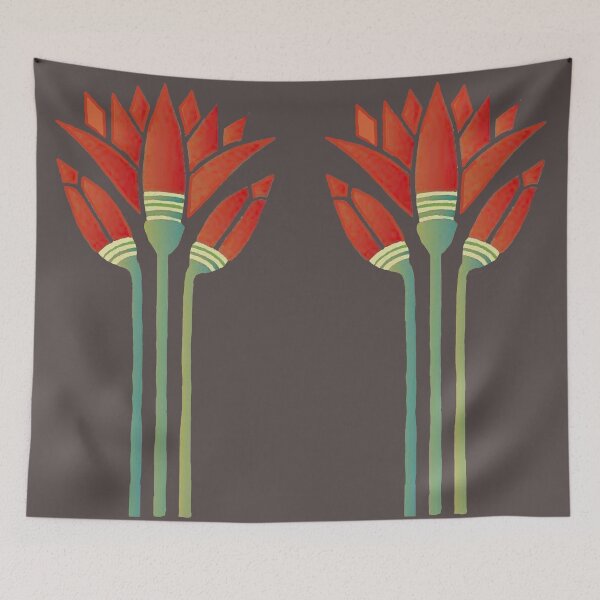 Item preview, Egyptian Flowers designed and sold by ViaARTfactory.