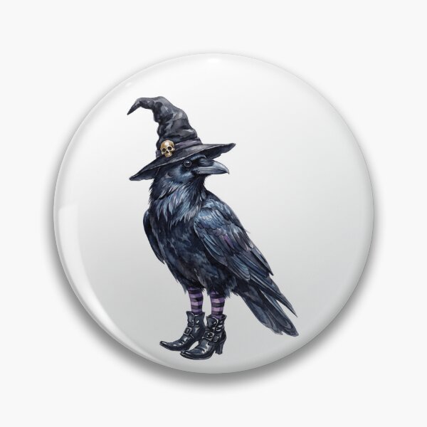 Item preview, Witchy Raven Halloween designed and sold by Tiffany Roy.