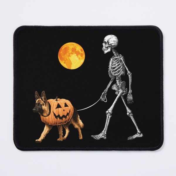 Item preview, Funny Skeleton German shepherd Halloween Dog Pet Lover designed and sold by LittleNhutton.
