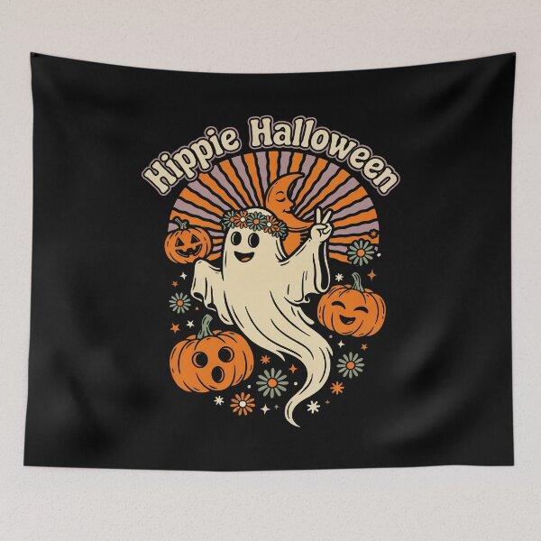 Item preview, Hippie Halloween Retro Halloween Gift Halloween Costume designed and sold by Say It With Ink.