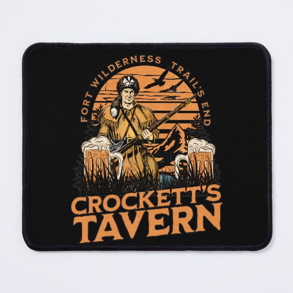 Item preview, Crockett's Tavern Fort Wilderness Trail's End Orlando Lodge and Resort Distressed Look designed and sold by Ribeiro-Art.