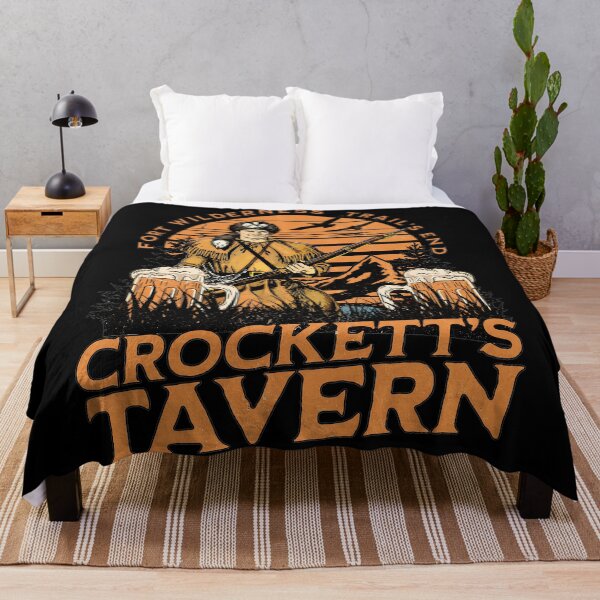 Item preview, Crockett's Tavern Fort Wilderness Trail's End Orlando Lodge and Resort Distressed Look designed and sold by Ribeiro-Art.