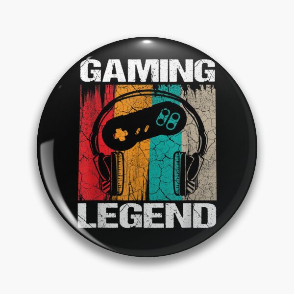 Item preview, Gaming Legend Retro Video Game Controller Gamer designed and sold by Aniverlia.