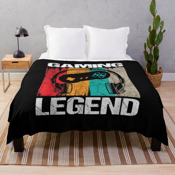 Item preview, Gaming Legend Retro Video Game Controller Gamer designed and sold by Aniverlia.