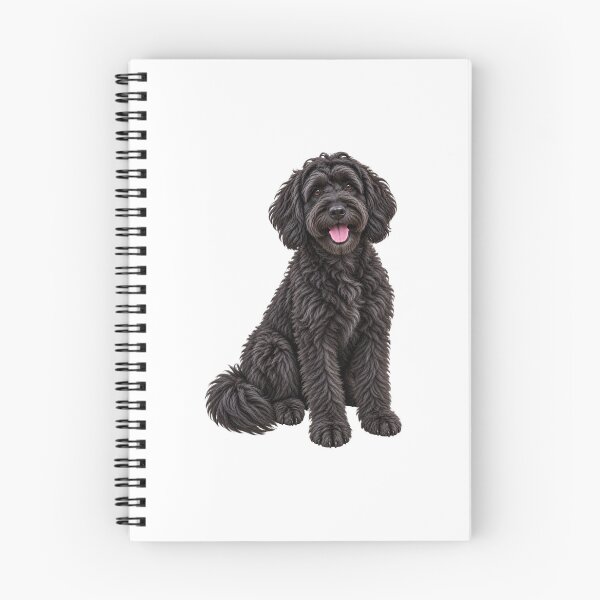 Item preview, Schnoodle Dog Black designed and sold by BackgroundND.