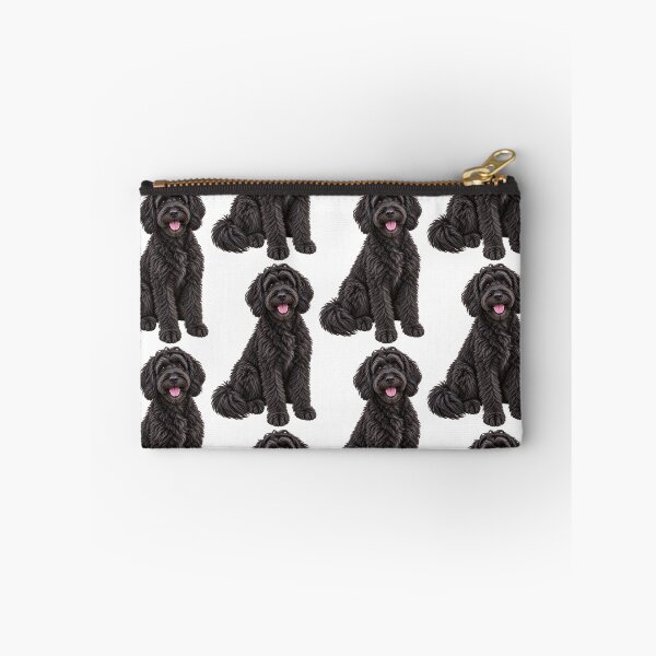Item preview, Schnoodle Dog Black designed and sold by BackgroundND.