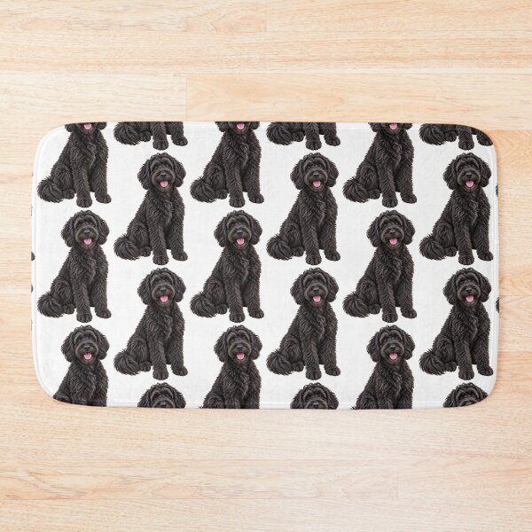 Item preview, Schnoodle Dog Black designed and sold by BackgroundND.