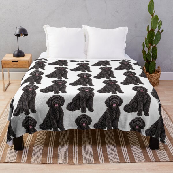 Item preview, Schnoodle Dog Black designed and sold by BackgroundND.