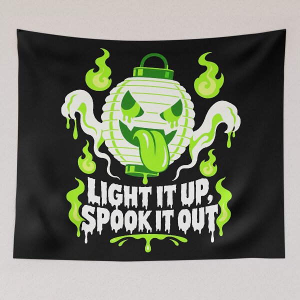 Item preview, Japanese Culture Halloween Chochin Obake Ghost Lantern Spooky Japanese designed and sold by Uglyandcute.