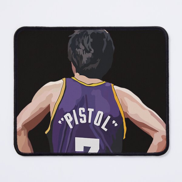 Item preview, Pistol Pete Maravich Of The Utah Jazz designed and sold by MariaCrawford8.