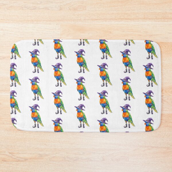 Item preview, Witchy Rainbow Lorikeet designed and sold by Tiffany Roy.