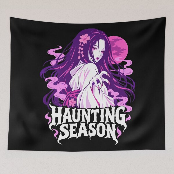 Item preview, Japanese Culture Halloween Yurei Ghost Woman Haunting Season Gothic designed and sold by Uglyandcute.