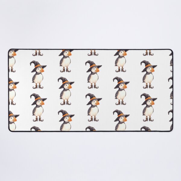 Item preview, Witchy Puffin Halloween designed and sold by Tiffany Roy.