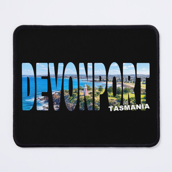 Item preview, DEVONPORT Tasmania - Australia Mersey Bluff Lighthouse City Background designed and sold by Adam Gormley.