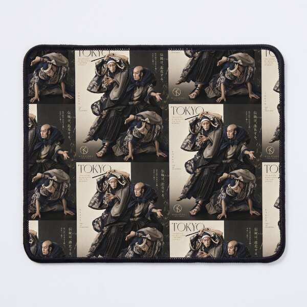 Item preview, Tokyo Kabuki – Japanese Samurai Kimono Fashion Black designed and sold by RhymeArc.