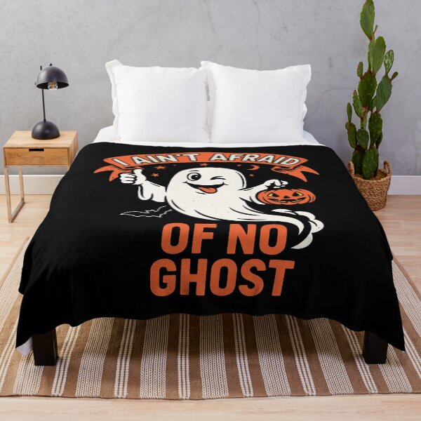 Item preview, I Ain't Afraid Of No Ghost Funny Halloween Halloween Costume designed and sold by Say It With Ink.
