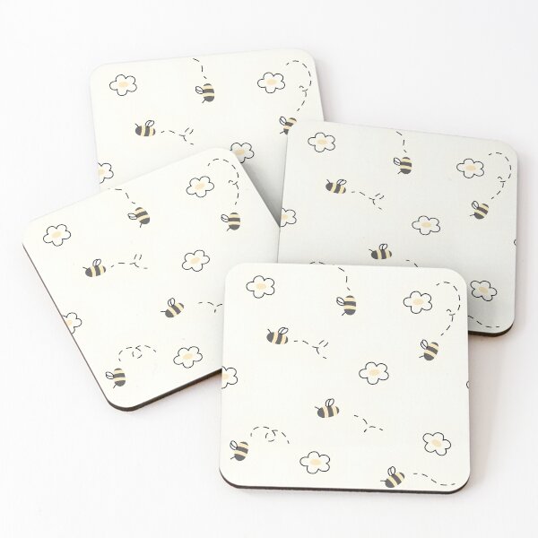 Item preview, Cute Yellow Bee Flower Design designed and sold by iloveyourcupid.