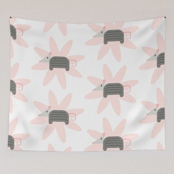 Item preview, Copy of Copy of Cute opossum (peach background) designed and sold by Angieozvel.