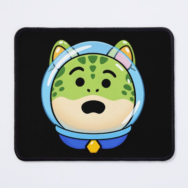 Item preview, Cute Green Lizard in Astronaut Helmet designed and sold by PupCharacter.
