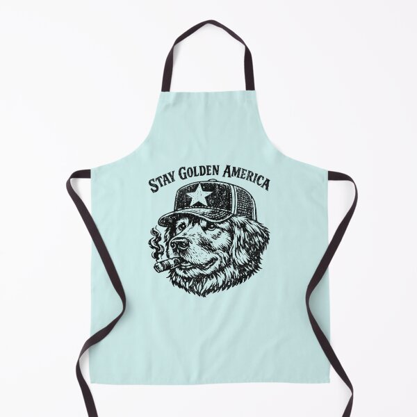 Item preview, Stay Golden America Labrador designed and sold by AwesomeBeyondLimits.