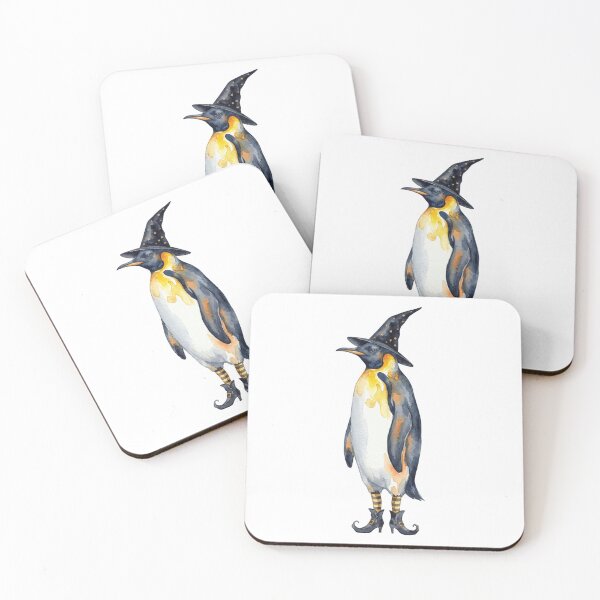 Item preview, Witchy King Penguin designed and sold by Tiffany Roy.