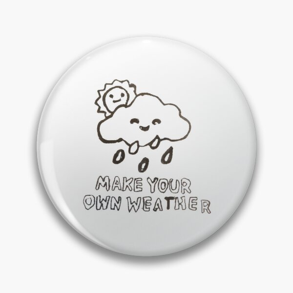 Item preview, Make Your Own Weather Cute Cloud Motivational Graphic designed and sold by SqshopDrawn.
