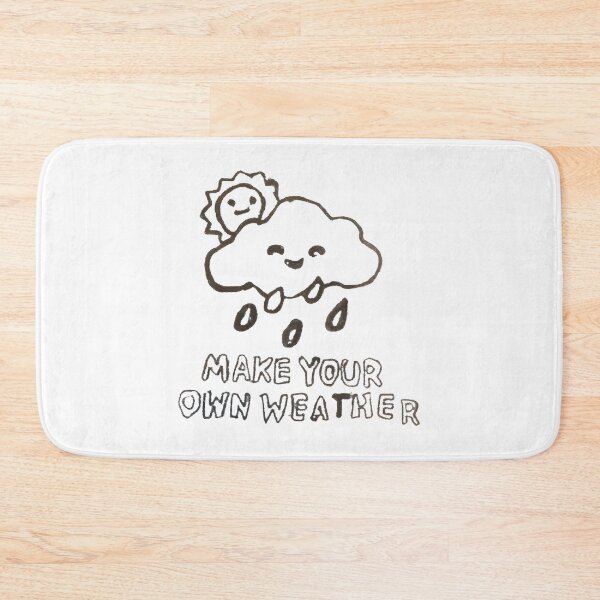 Item preview, Make Your Own Weather Cute Cloud Motivational Graphic designed and sold by SqshopDrawn.